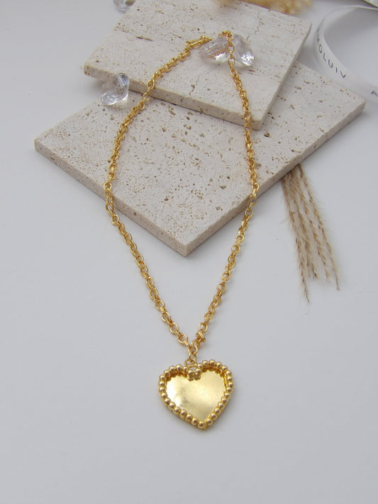 TIMELESS GOLD NECKLACE BRONZE